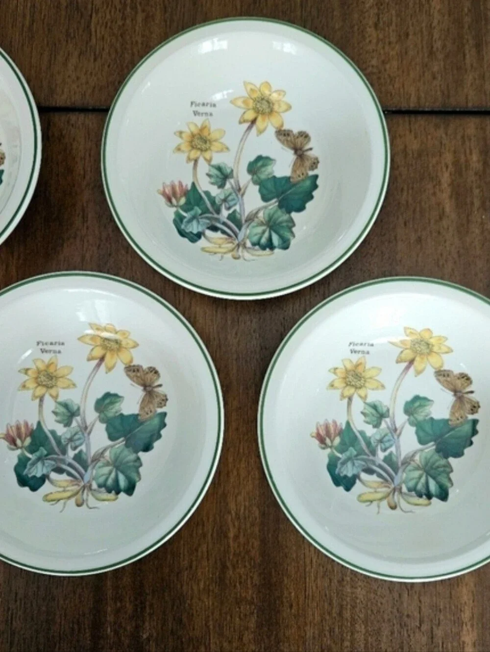 Vintage Wedgwood Enoch Florabunda Decorative China Dining Set
